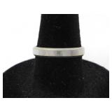 14KT WHITE GOLD WEDDING BAND 2.7g $975