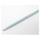 TIFFANY & CO STERLING SILVER ENAMEL BALLPOINT PEN