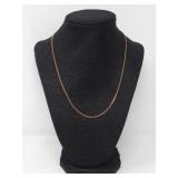 10KT YELLOW GOLD CURB LINK CHAIN 4.1g $695