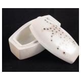 SOAPSTONE LEOPARD TRINKET BOX