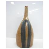 JOHN JELFS MOTTLED GLAZE HANDTHROWN POTTERY VASE