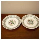 PORTMEIRION 'THE BOTANIC GARDEN' 2 7.5' PLATES