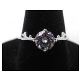GRA 925 SILVER & MOISSANITE RING 1,5g