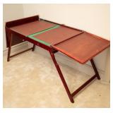 WOODEN FOLD-AND-GO JIGSAW PUZZLE TABLE