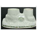 THE BRITISH LION BLANC-MANGE JELLY MOULD