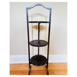 3 TIER SCALLOPED EDGE  FOLDING CAKE SERVING STAND