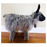 LARGE STUFFED GOAT FIGURE WITH BELL 26' X 30'
