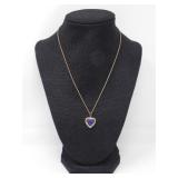 LINKS OF LONDON VERMEIL LAPIS LAZULI NECKLACE 7g