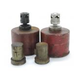2 ANTHES FORCE OILER CO. SMUDGE POTS