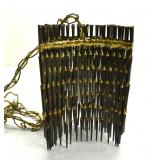 BRUTALIST METAL NAIL ART HANGING LIGHT