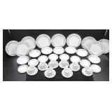 TOWNE HOUSE SONNET 40PC FINE CHINA DISH SET