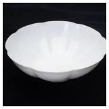 CHINESE TIANBAI EGG-SHELL LOBED BOWL