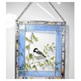 STAINED GLASS BIRD WALL / WINDOW DECOR