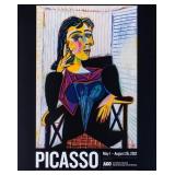 PICASSO AGO EXHIBITION MOUNTED POSTER
