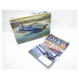 VOUGHT F4U-1D CORSAIR MODEL KIT + LEGION MAGAZINE