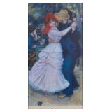 RENOIR DANCE AT BOUGIVAL MOUNTED PRINT