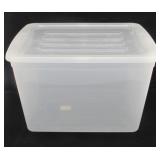 GRACIOUS LIVING 80L STORAGE CONTAINER W/ WHEELS