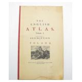 ENGLISH ATLAS VOLUME I POLAND LARGE FORMAT BOOK