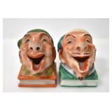 TWO DARTMOUTH N.S SOUVENIR HEADS