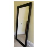 DARK WOOD TONE WALL MIRROR 29'W55'T