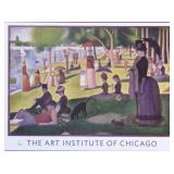 SEURAT GRANDE JATTE MOUNTED POSTER
