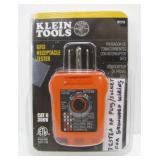 KLEIN TOOLS GFCI OUTLET RECEPTICLE TESTER