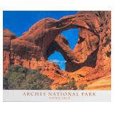 ARCHES NATIONAL PARK LAMINATION ON FIBERBOARD