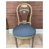 LOUIS XVI STYLE CHAIR MONTGOLFIER BALLOON MOTIF