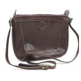DE ROMAN CHOCOLATE BROWN LADIES' SHOULDER BAG