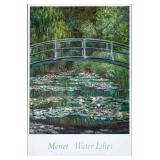 MONET 'LE BASSIN AUX NYMPHEAS' MOUNTED PRINT