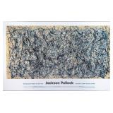 JACKSON POLLOCK 'ONE: NUMBER 31, 1950' MOUNTED PRT