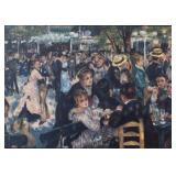 RENOIR 'BAL DU MOULIN DE LA GALETTE' MOUNTED PRINT