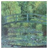 MONET 'LE BASSIN AUX NYMPHEAS' MOUNTED PRINT