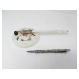 PAIR OF DECORATIVE PENS
