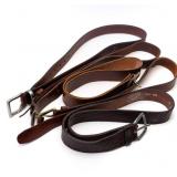 ASSORTED LEATHER BELTS AND LEVI'S 501 BUCKLE