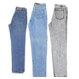 3 PAIRS VTG GINO CAPELLI, NEVADA JEANS 32 & 5/6