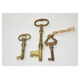 THREE SKELETON KEYS