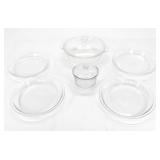 LOT OF GLASS PIE & CASSEROLE DISHES