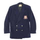 1950s QUEEN'S UNIVERSITY NAVY BLUE MEN'S BLAZER