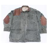 THE AUSTRALIAN OUTBACK MEN'S DENIM LEATHER JACKET