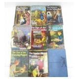 9 NANCY DREW MYSTERY STORIESE HARDCOVER NOVELS