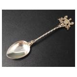 1900 CHESTER STERLING SILVER TEASPOON 13.6g