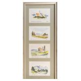 N. WARDY AND RUTH TAYLOR NEW ZEALAND WATERCOLORS