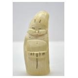 HAND CARVED SPERM WHALE TOOTH BILLIKEN