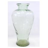 HAMMERED LIGHT GREEN 18' VASE