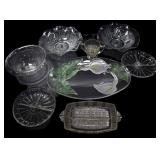 ASSORTED LOT OF GLASS TABLEWARE