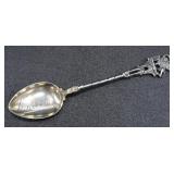 800 SILVER GRIFFIN VENEZIA DEMITASSE SPOON 8.27g