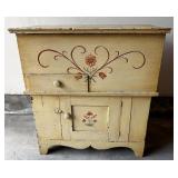 ANTIQUE RUSTIC FRAMHUSE DRYSINK