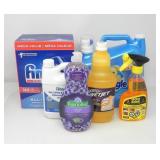 LOT OF HOUSEHOLD CLEANING SUPPLIES