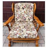 VILAS SOLID MAPLE ARMCHAIR WITH CUSHIONS